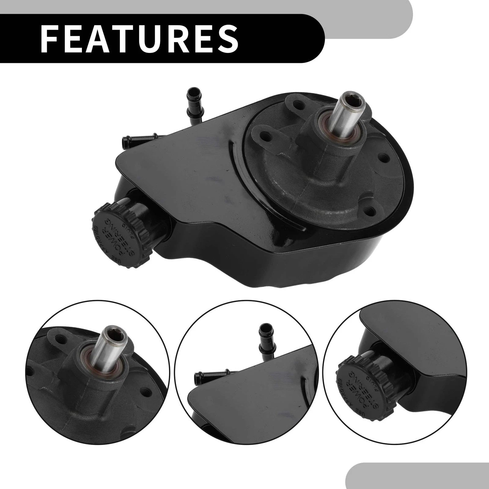 Power Steering Pump with Reservoir 15909826 for Chevy Silverado 1500 (2003–2005)