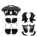 Black Front Fairings Glove Box Air Duct for Harley Touring Road Glide (2015–2023)