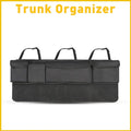 Trunk Organizer for Universal Vehicles - Rear Seat Back Storage Net Pocket