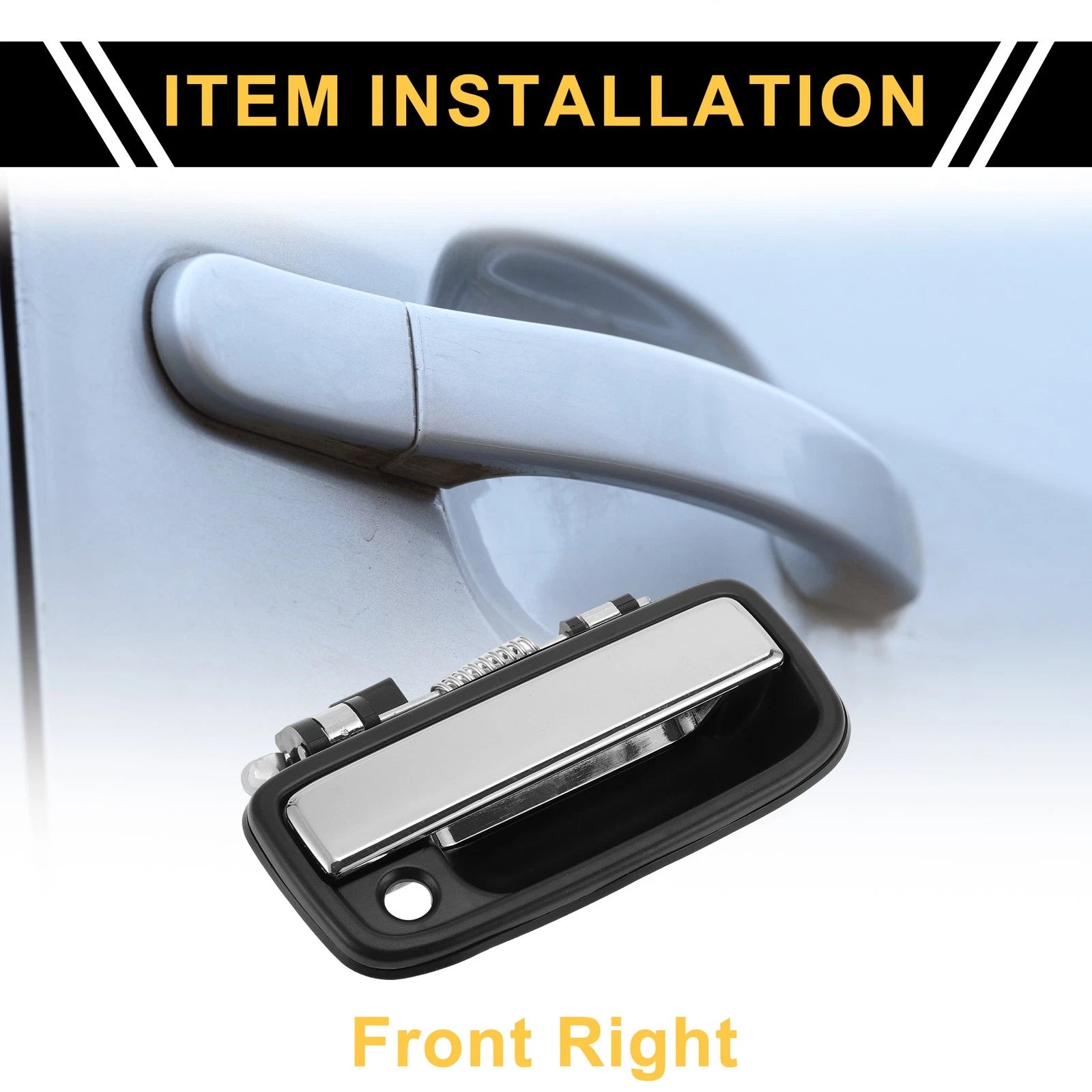 Front Right Exterior Door Handle for Toyota Tacoma (1995–2004) No. 6921035030