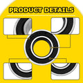 Wheel Bearing for Kawasaki UTV Mule 550 (1997–2004) 300 43.9mm NON ABS EPY