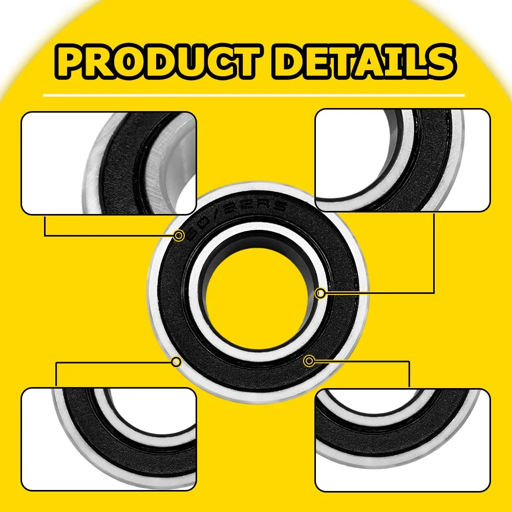 Wheel Bearing for Kawasaki UTV Mule 550 (1997–2004) 300 43.9mm NON ABS EPY