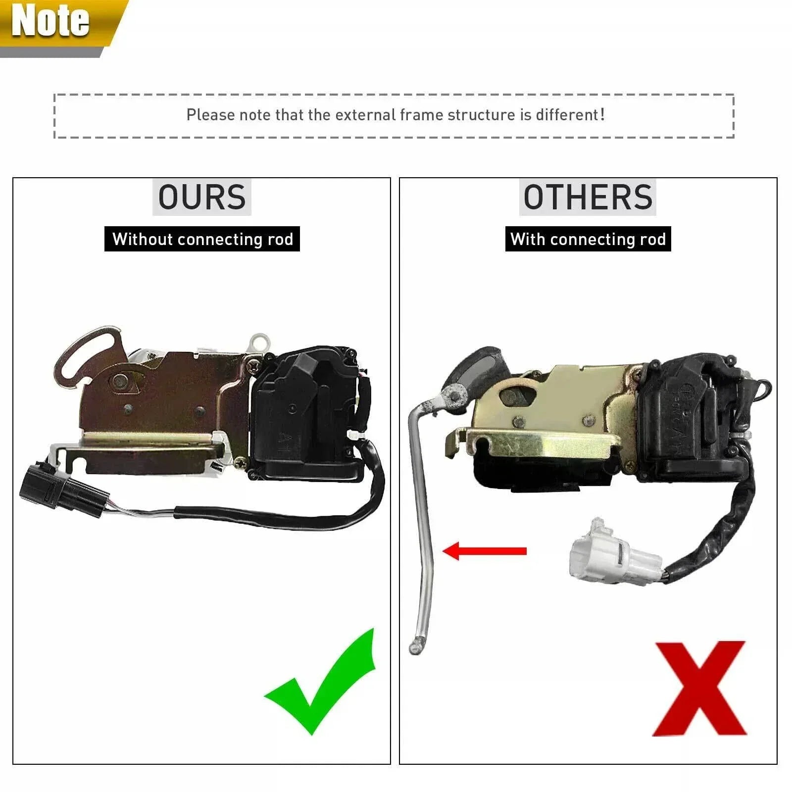Rear Left Passenger Door Lock Actuator for Ford Territory (2004-2014)