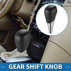 Automatic Gear Shifter Knob for Toyota 4Runner (2003–2017) Faux Leather Black