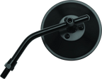 Adjustable Round Mirror 4in 10mm for Motorcycles (Fitment)