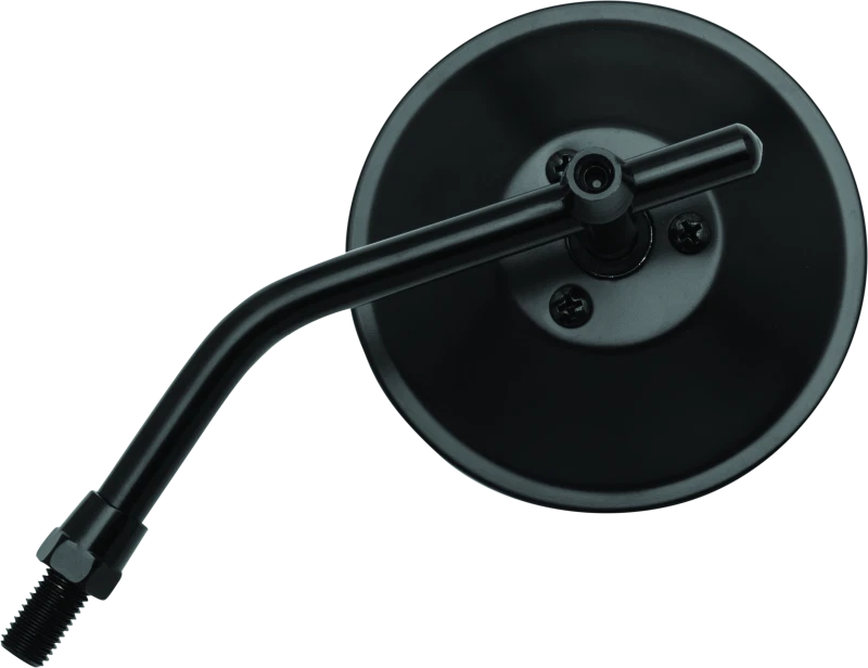 Adjustable Round Mirror 4in 10mm for Motorcycles (Fitment)
