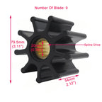 Impeller Kit for Yanmar Raw Sea Water Pump (128620-42201)