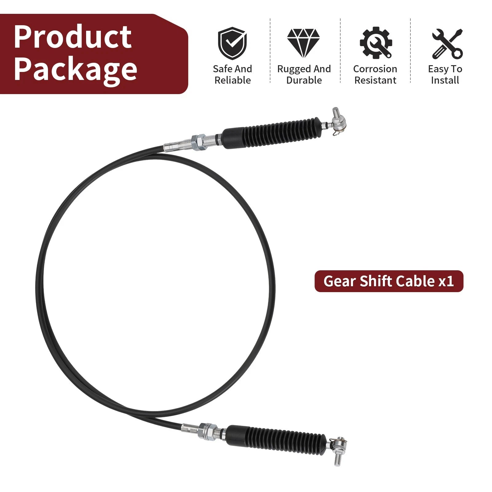 Gear Shift Cable #7082176 for Polaris General XP 4 1000 (2020–2024)