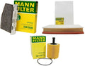 Mann Oil Air Carbon Cabin Filter Kit for VW CC, Eos, Audi A3 (Cold Climate)