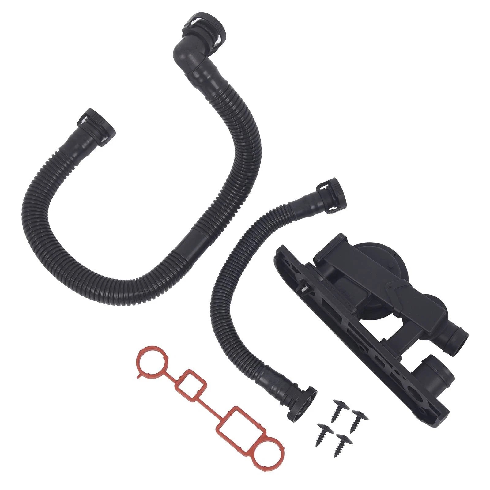 PCV Crankcase Vent Valve Kit for Volkswagen Jetta Passat Eos GTI (2006-2008)