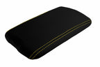 Console Lid Cover for Mazda RX8 (2004–2008) Leather Yellow Stitch
