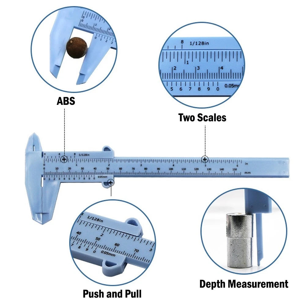 Calipers for Jewelry Measurement (210mm Depth)