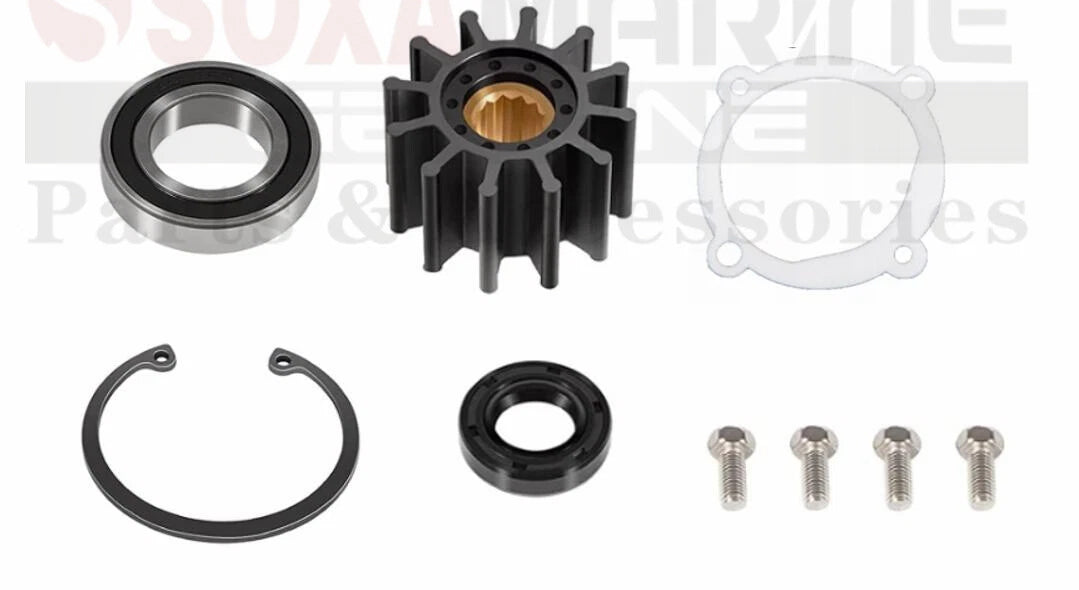 Repair Kit for Volvo Penta Pump 857451 Johnson F5B-9 (Single Bearing)