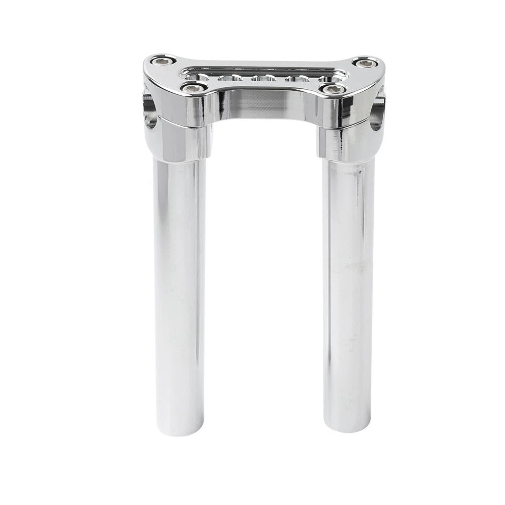 8.5" Handlebar Riser Top Clamp for Harley Fat Boy FLSTF, Low Rider (1" Bar) Chrome