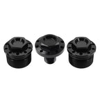 CNC Fork Tube Cap Bolt & Steering Stem Bolt for Harley FXR FXD XL883 (1982-2023)