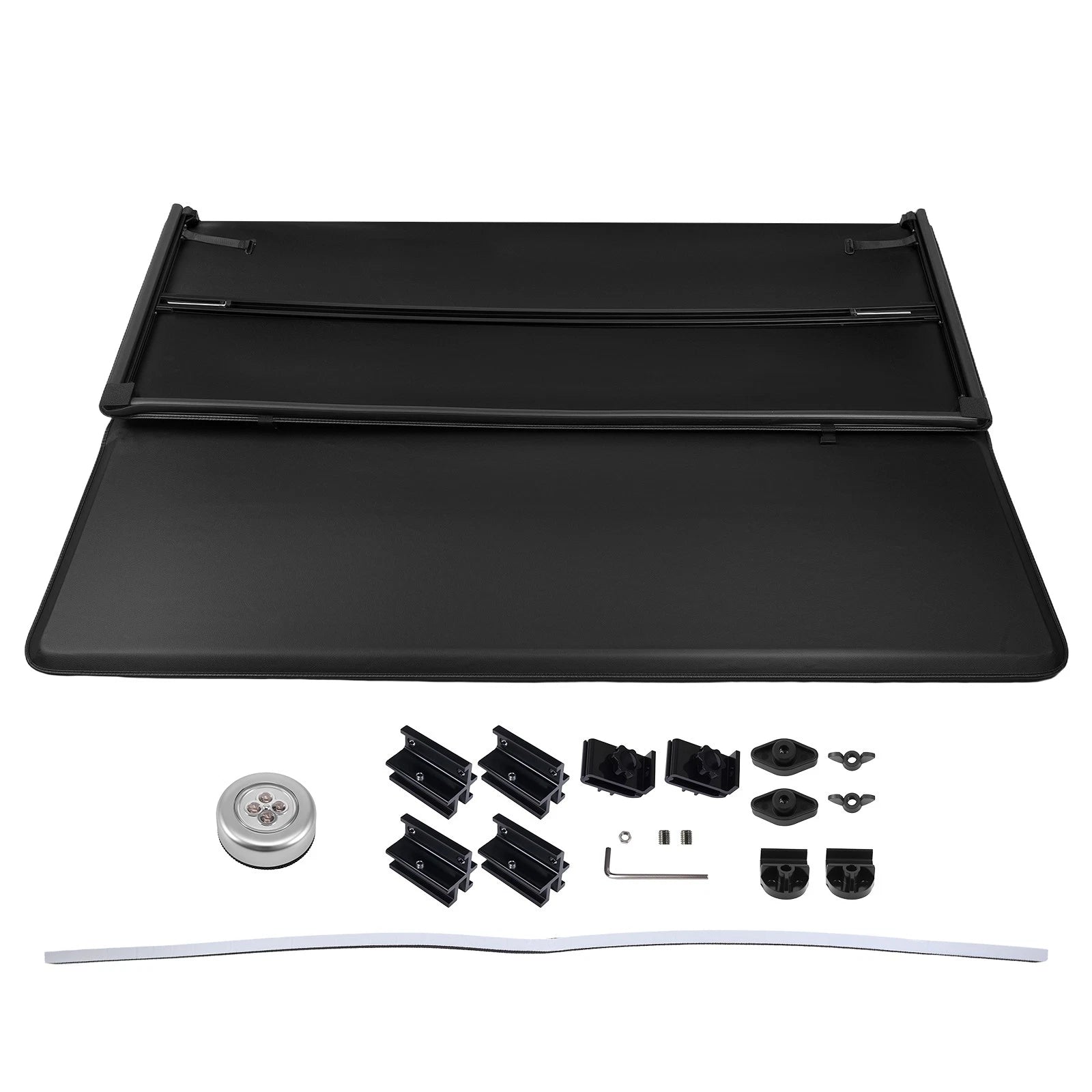 Soft Tri-Fold Tonneau Cover for Toyota Tacoma (2016–2024) 25 UV Protection