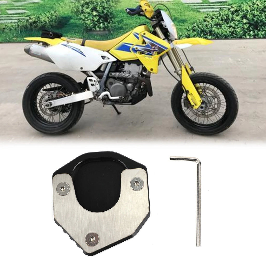 Kickstand Sidestand Enlarged Plate Pad for Suzuki DRZ400S/E DRZ400SM (2000–Present)