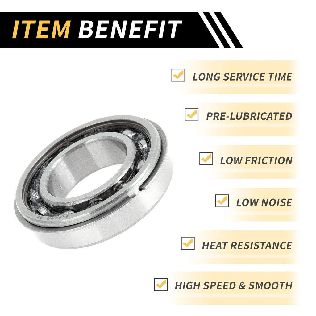 6904NR Deep Groove Ball Bearing for Scooter Skateboard Wheel (20x37x9mm)