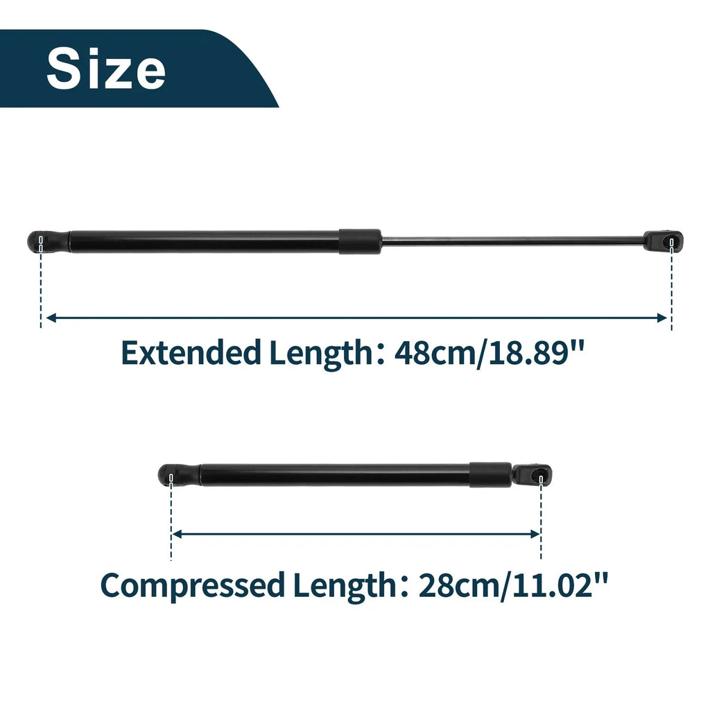 Hood Lift Supports for Dodge Ram 2002-2010 (2 x Struts)