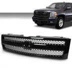 Front Bumper Mesh Grille Insert for Chevrolet Silverado 1500 (2007–2013)