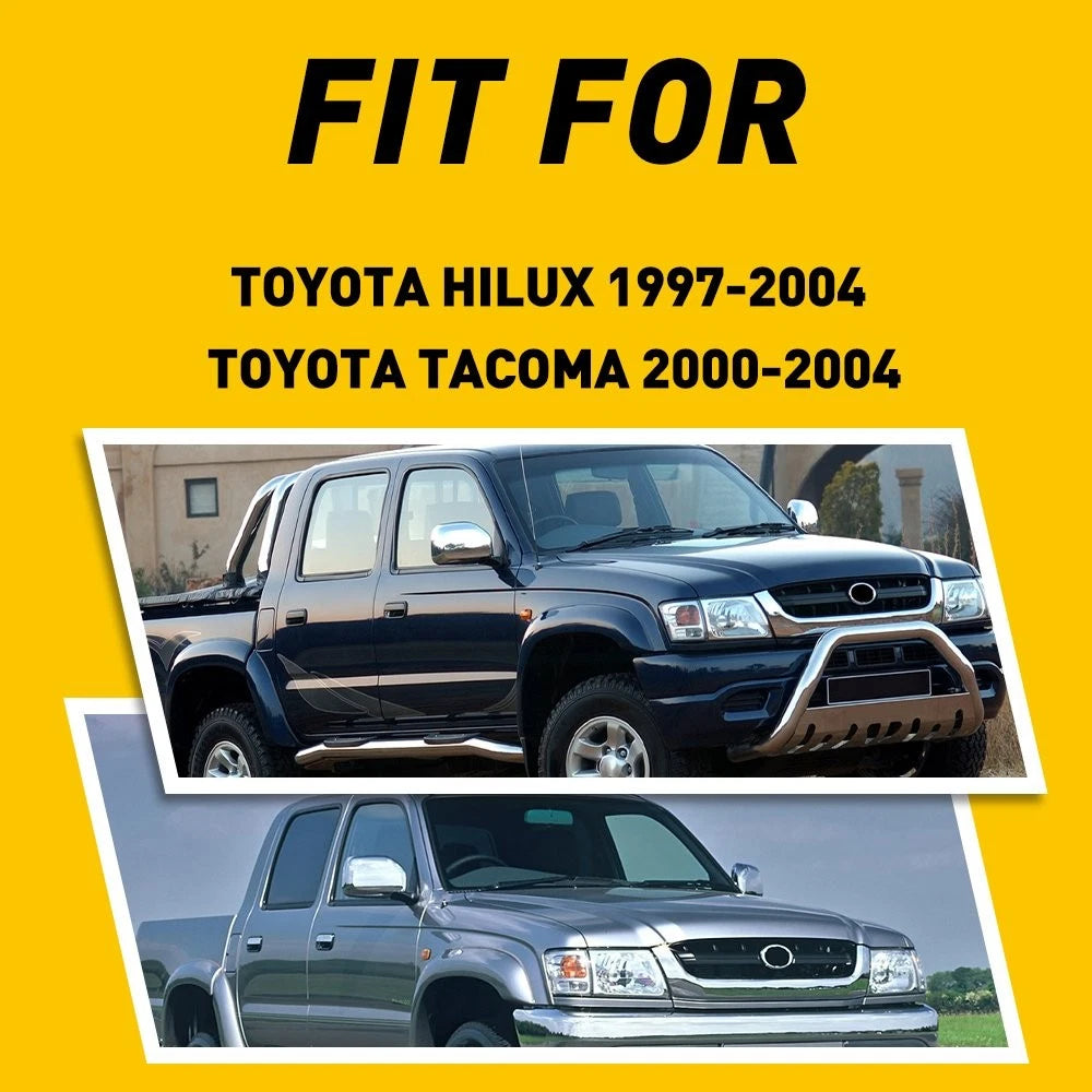 2PC Rear Quarter Window Latch Lock for Toyota Hilux (1997–2004) Tacoma (2000–2004)