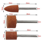 Set of 7 Abrasive Mounted Stones for Rotary Tools Grinding Wheel Head