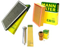 Mann Oil Air Carbon Cabin Fuel Filter Service Kit for BMW X5 E53 (2000–2006)