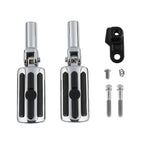 Chrome Passenger Foot Pegs for Harley Softail Slim (2012–2017) FLSTSB 2008–2011