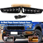 LED Sequential Fog Light Lamp with Turn Signal DRL for Ford F-150 Raptor (2017–2021)