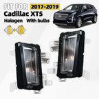 Set of 2 Halogen Front Parking Signal Fog Lights for Cadillac XT5 (2017–2019)