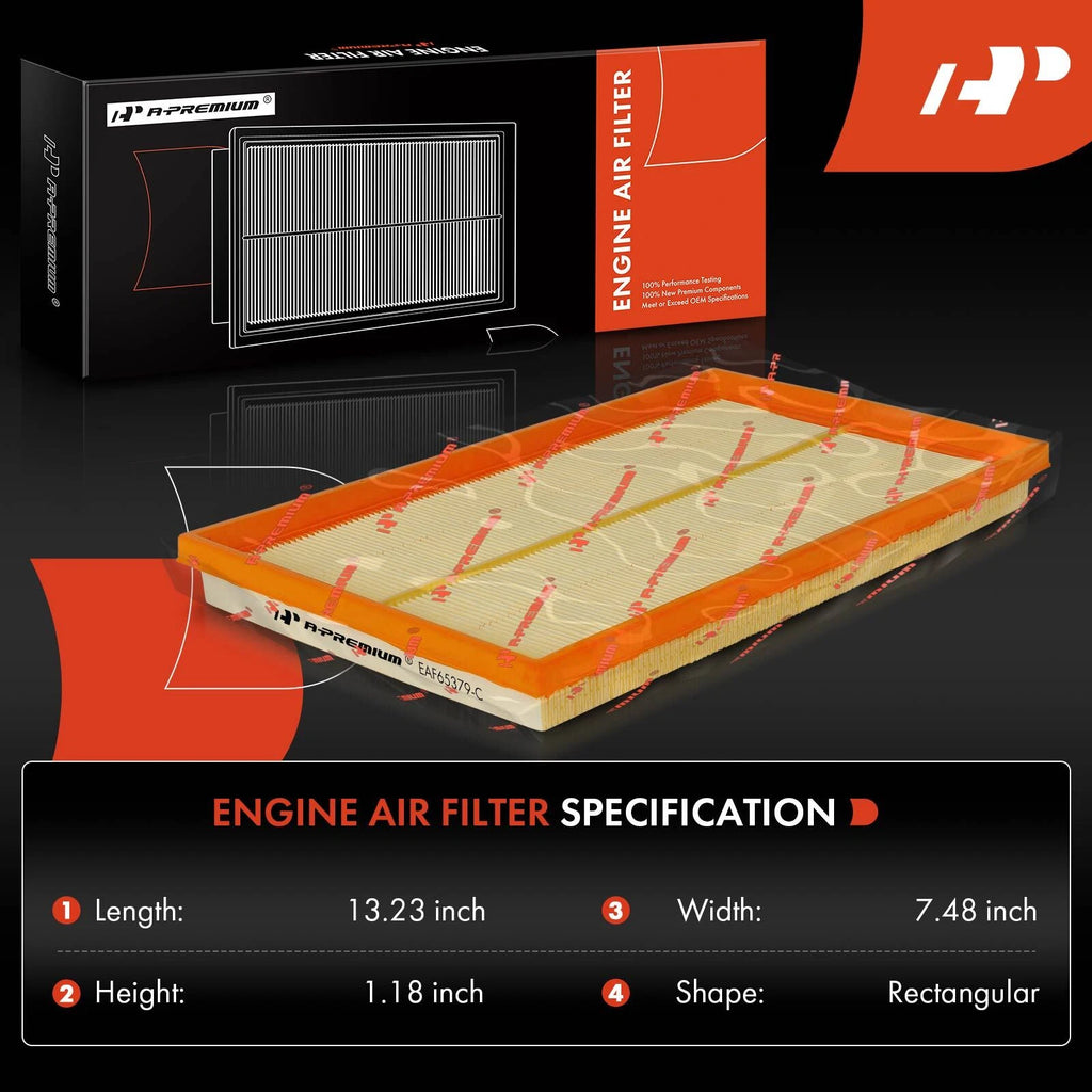 Engine Air Filter for Mercedes-Benz CLK430 (1999–2003) V8 4.3L
