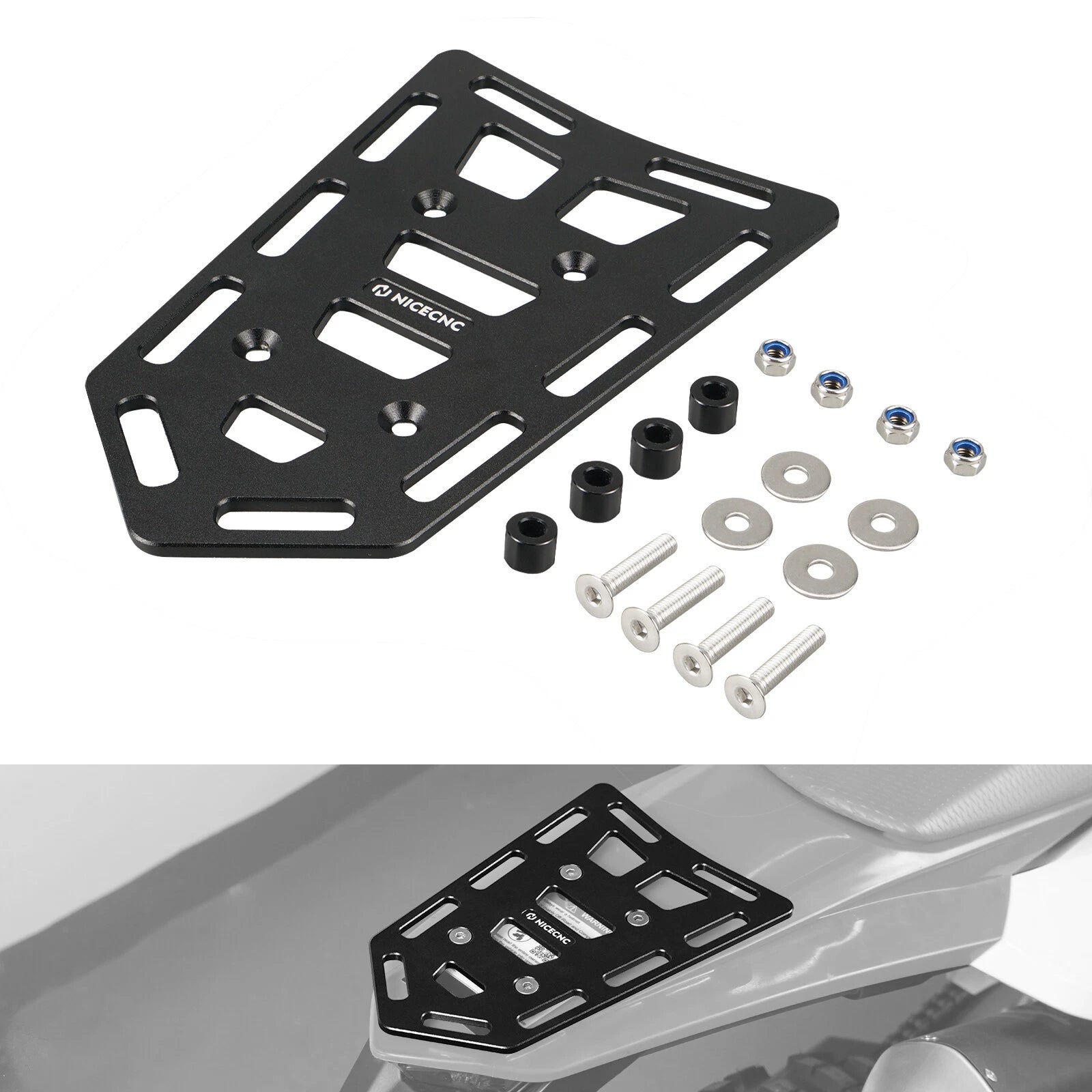 Rear Tail Luggage Rack for Yamaha YZ125 YZ250 YZ250F YZ450F WR250F (2002–2023)