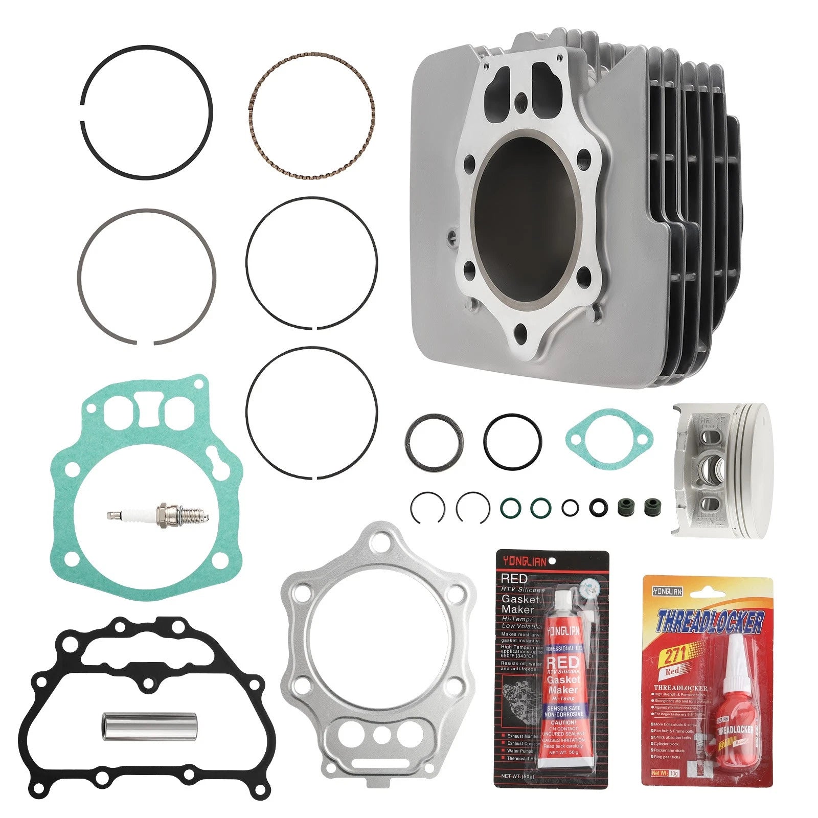 Cylinder Piston Top End Rebuild Kit for Honda Foreman 500 TRX500 (2005–2011)