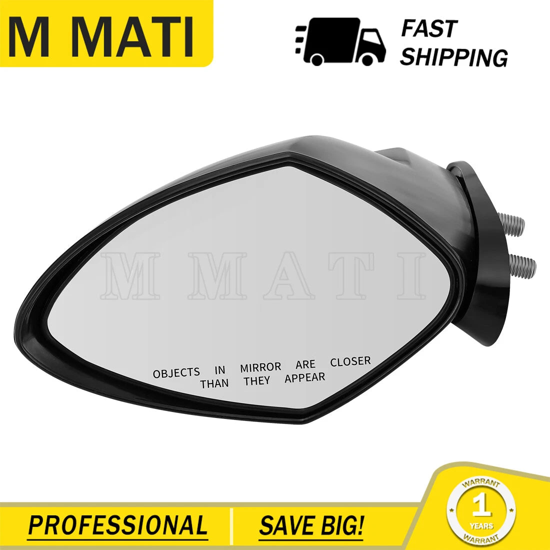 Left Mirror for Yamaha EX1050 ER1050 WaveRunner (1995–2000)