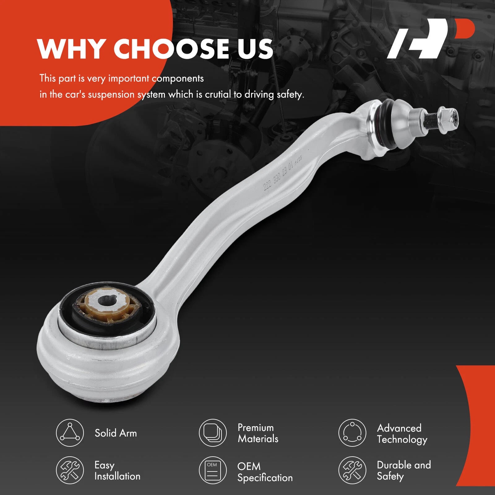 Front Lower Control Arm with Ball Joint for Mercedes