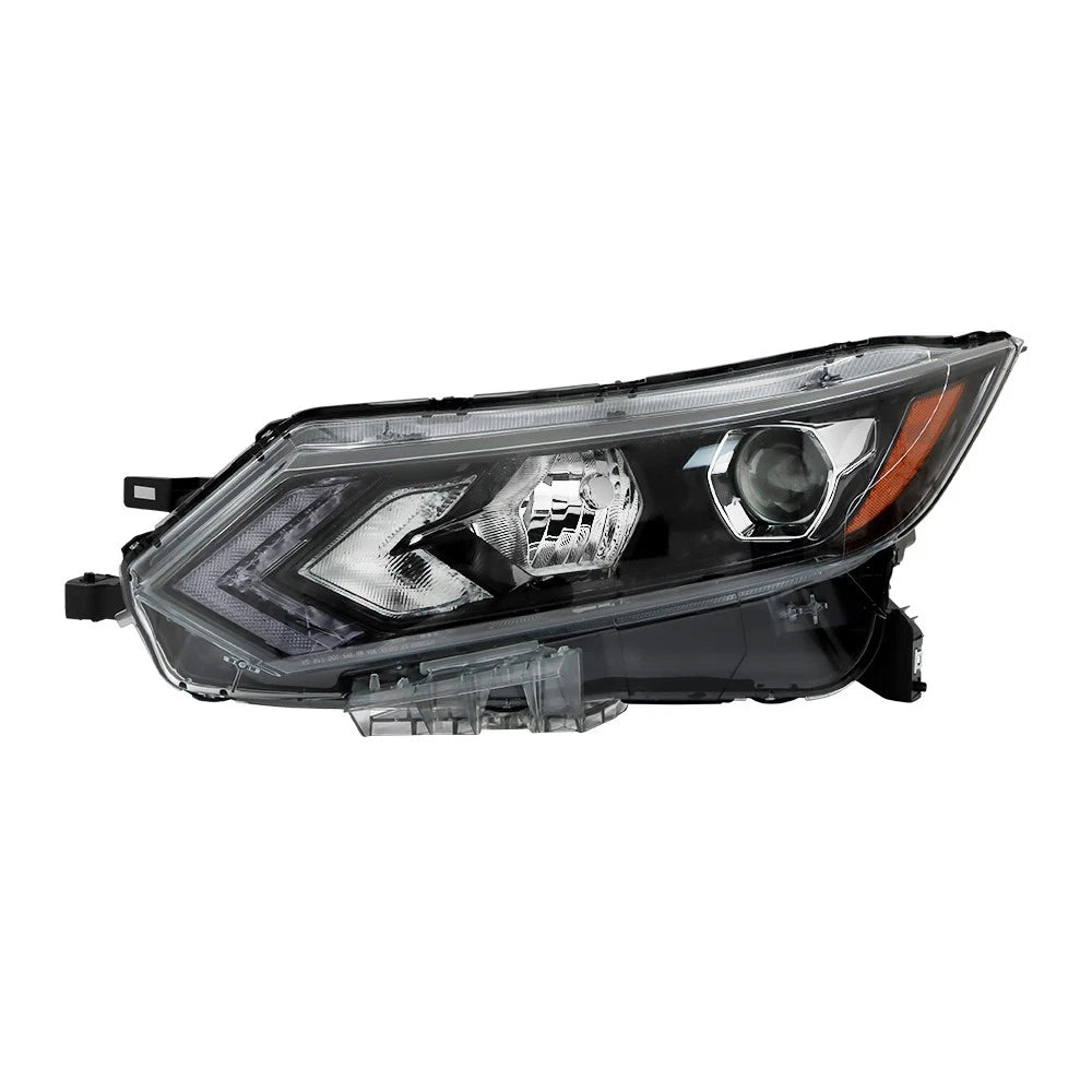 Headlight for Nissan Rogue Sport (2020–2022) Halogen Left Side Black