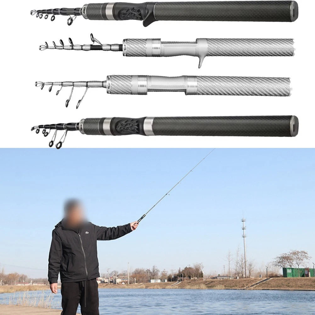 Water Conditions Ultra Short Fishing Rod for All Water Adventures