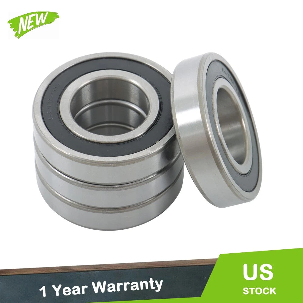Set of 4 Deep Groove Ball Bearings for Various Models (40x80x18mm)