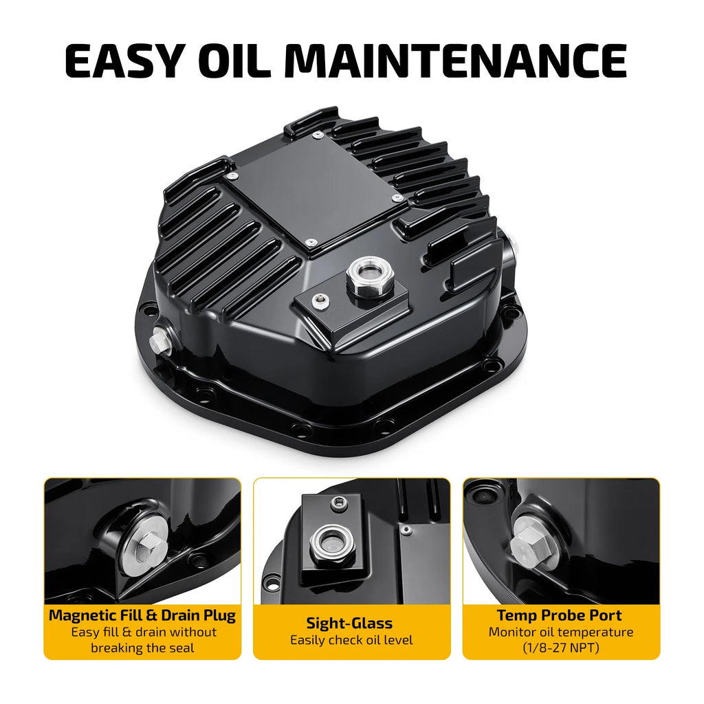 Differential Cover for Chevrolet Dodge Ford Jeep Dana 44 (10-Bolt)