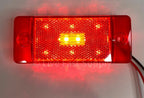 LED Side Marker Lights Full Set for Ford Bronco (1970–1977) Red Amber