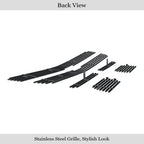 Black Billet Grille Combo for Chevy Silverado 1500 (2003-2005)