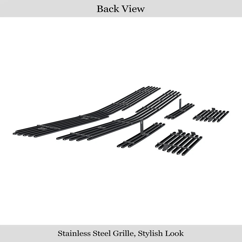 Black Billet Grille Combo for Chevy Silverado 1500 (2003-2005)