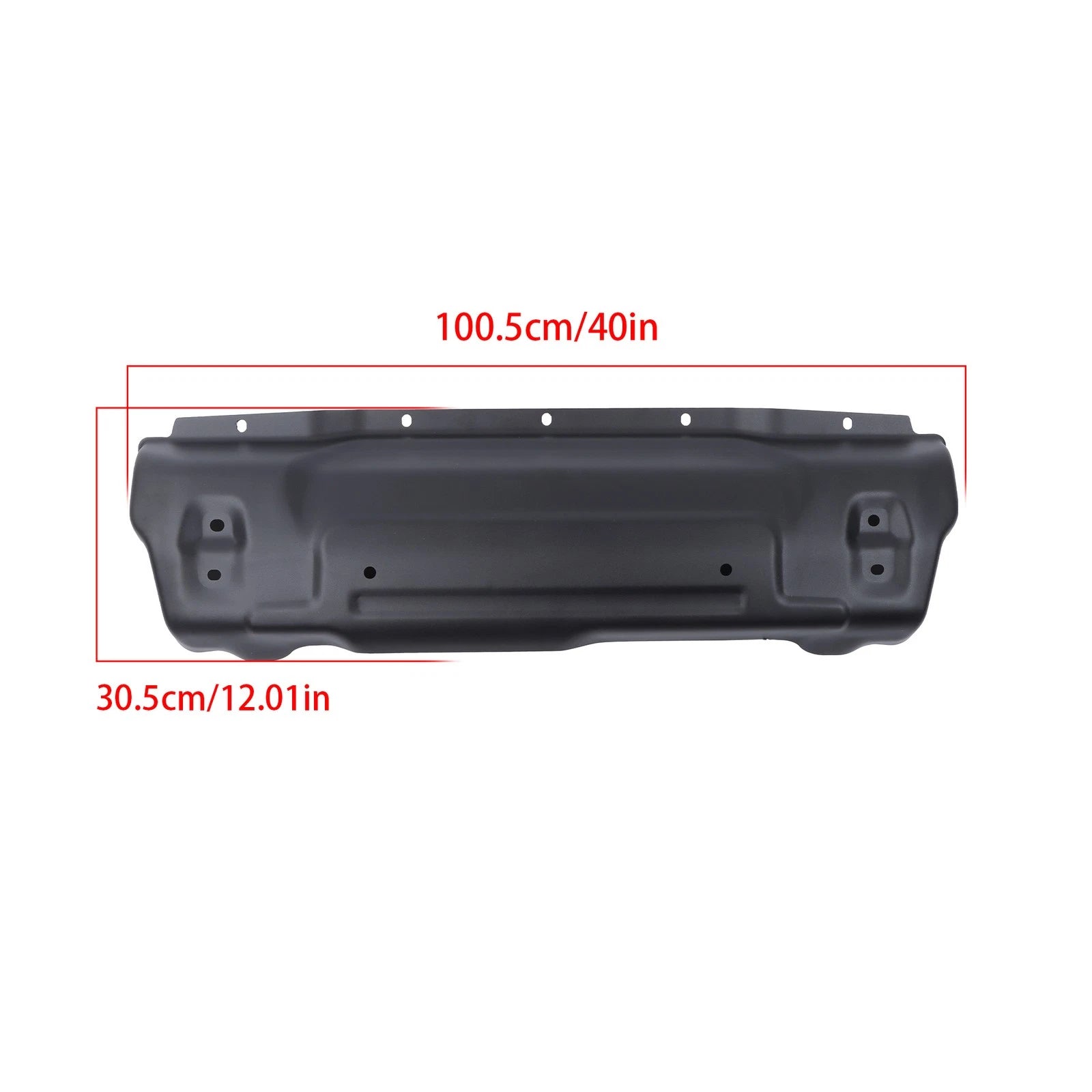 Front Bumper Skid Plate for Jeep Wrangler JL / Gladiator JT (2018–2024)