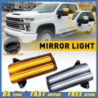 Switchback LED Towing Mirror Light for GMC Sierra 2500HD Silverado 3500HD (2020–2023)