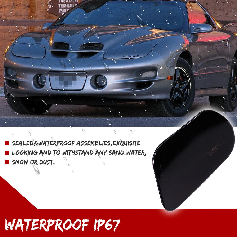 Smoke Lens Side Marker Lights for Trans Am (1998–2002)