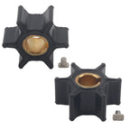 Water Pump Impeller & Key for Evinrude Johnson Outboard (1.2-6 HP)