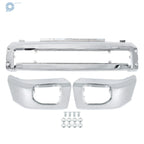 Chrome/Black Front Bumper for F250 F350 (2020-2022)