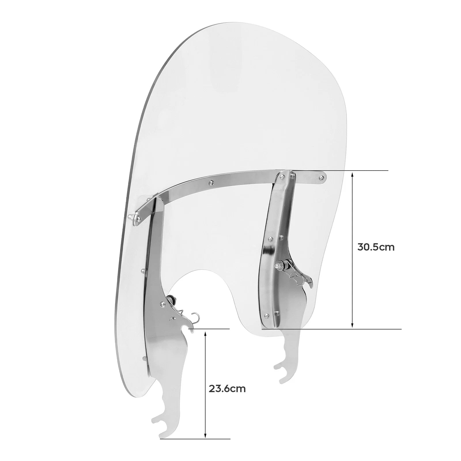 Windscreen for Harley Softail Slim Deluxe Fat Boy FLSTF (2000–2017)