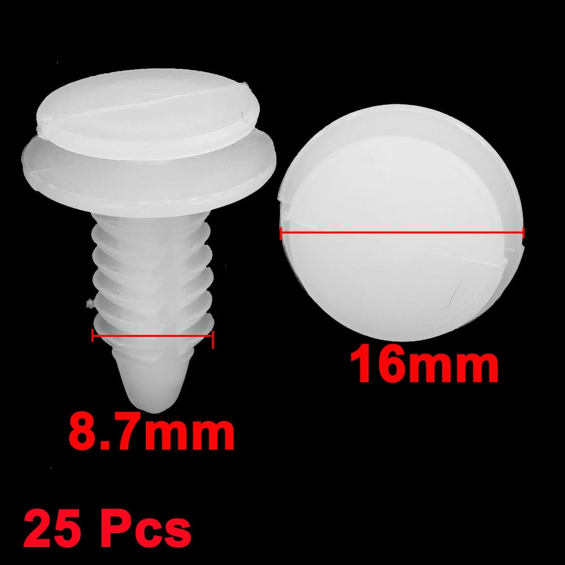 25 Pcs Door Panel Clips Fasteners 6503709 for Chrysler Dodge Ram 