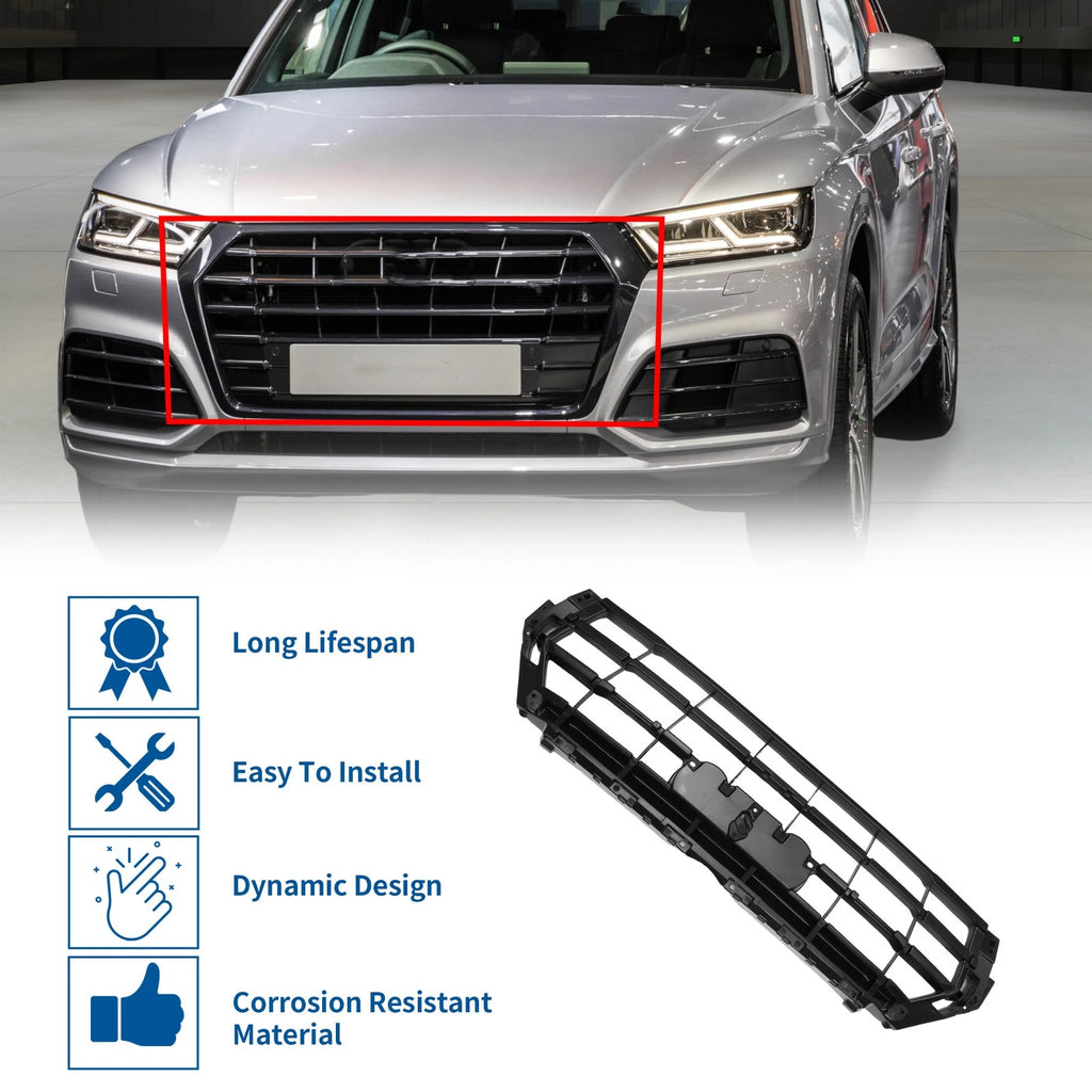 Front Inner Bracket Support Bumper Grille for Audi Q5L (2018–2020) No.80D853692